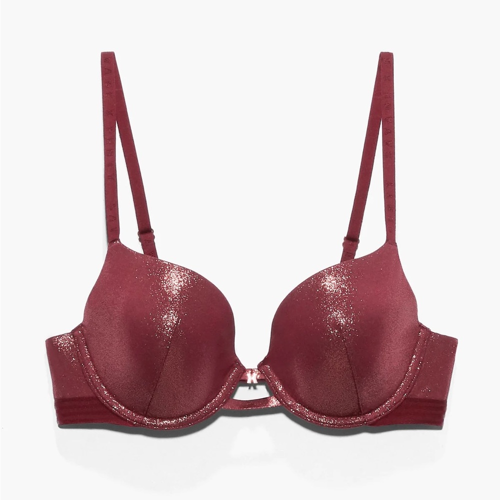 Savage X Fenty Sparkling Burgundy Bra